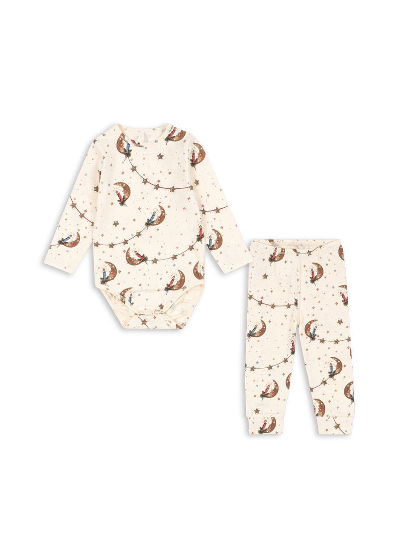 BASIC BODY/PANTS SET GOTS-LUNA