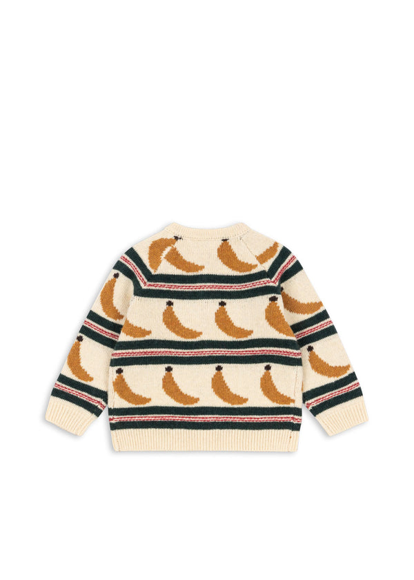 BILLI KNIT CARDIGAN-BANANA