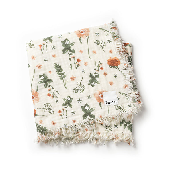 Soft Cotton Blanket-Meadow Blossom