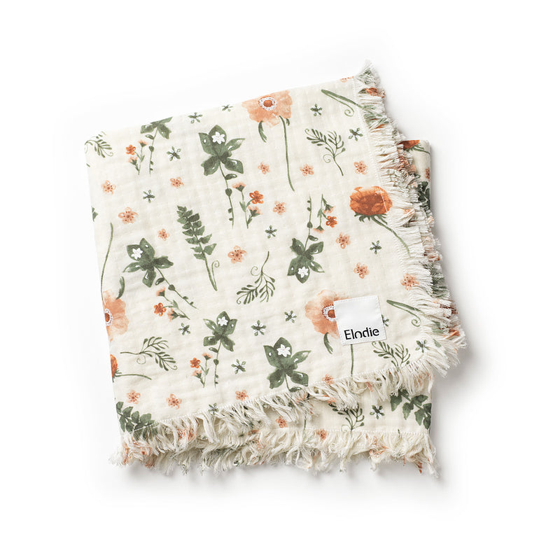 Soft Cotton Blanket-Meadow Blossom