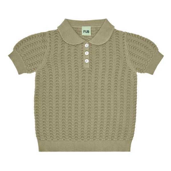 POINTELLE POLO-KHAKI