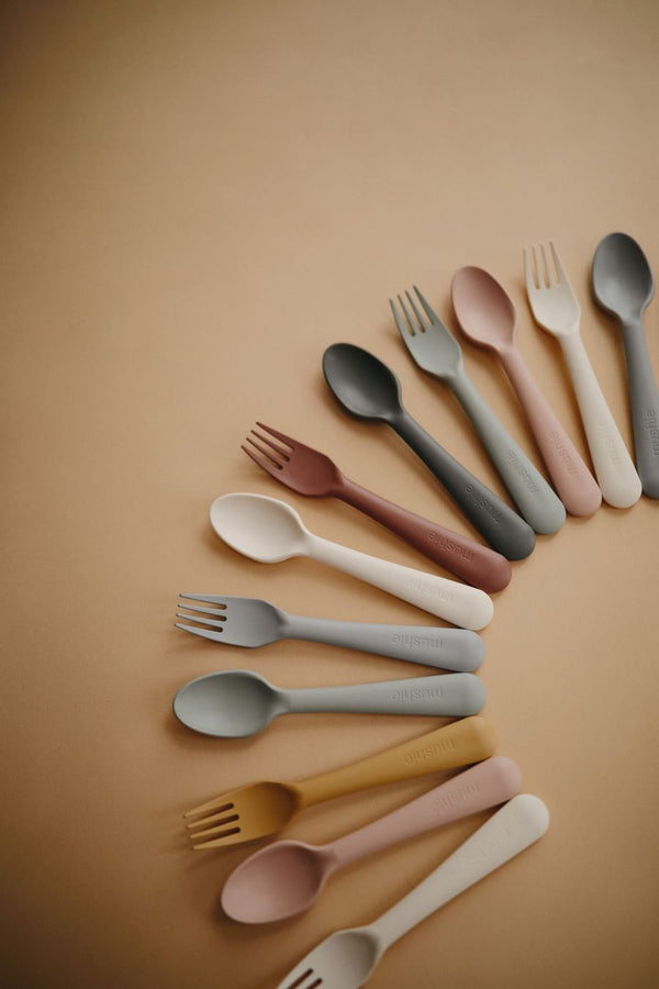 Fork and Spoon Set 餐具 (Mustard)