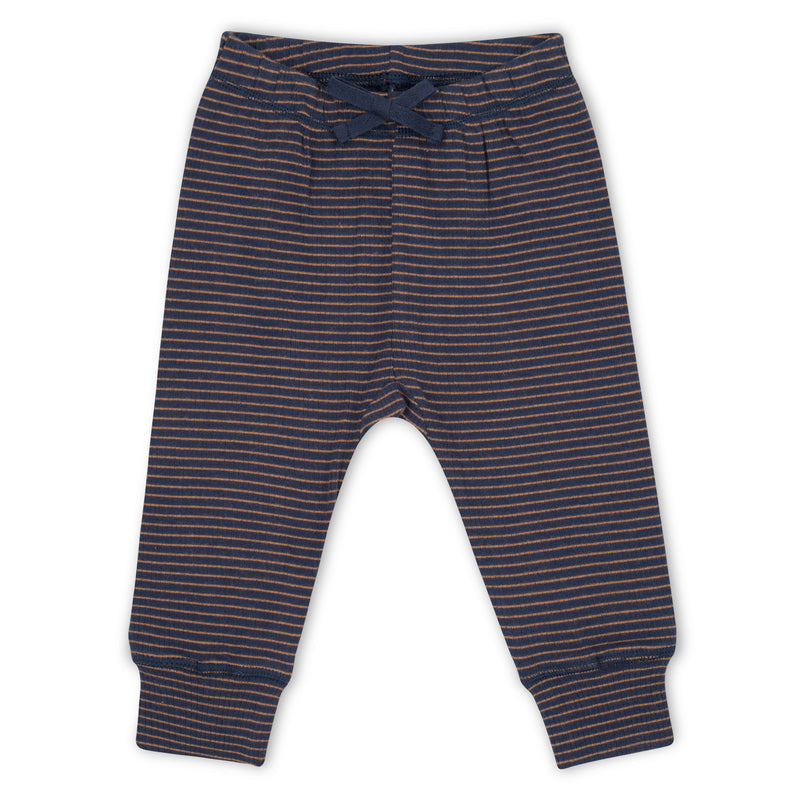 KAYA PANTS-有機棉褲子 NAVY/ALMOND