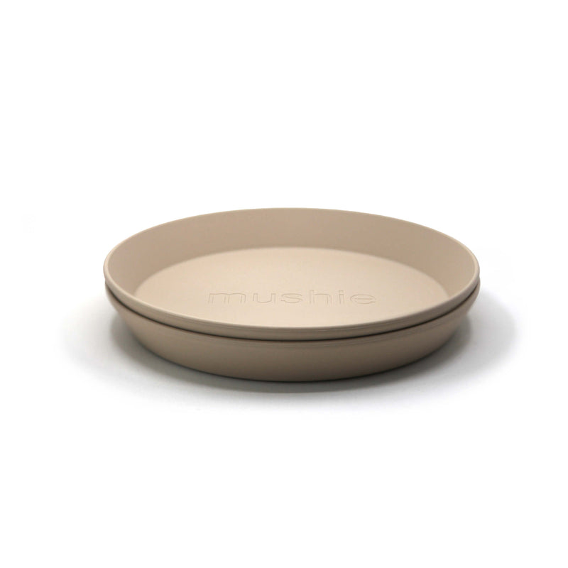Round Dinnerware Plates, 圓碟2個 Set of 2 (Vanilla)