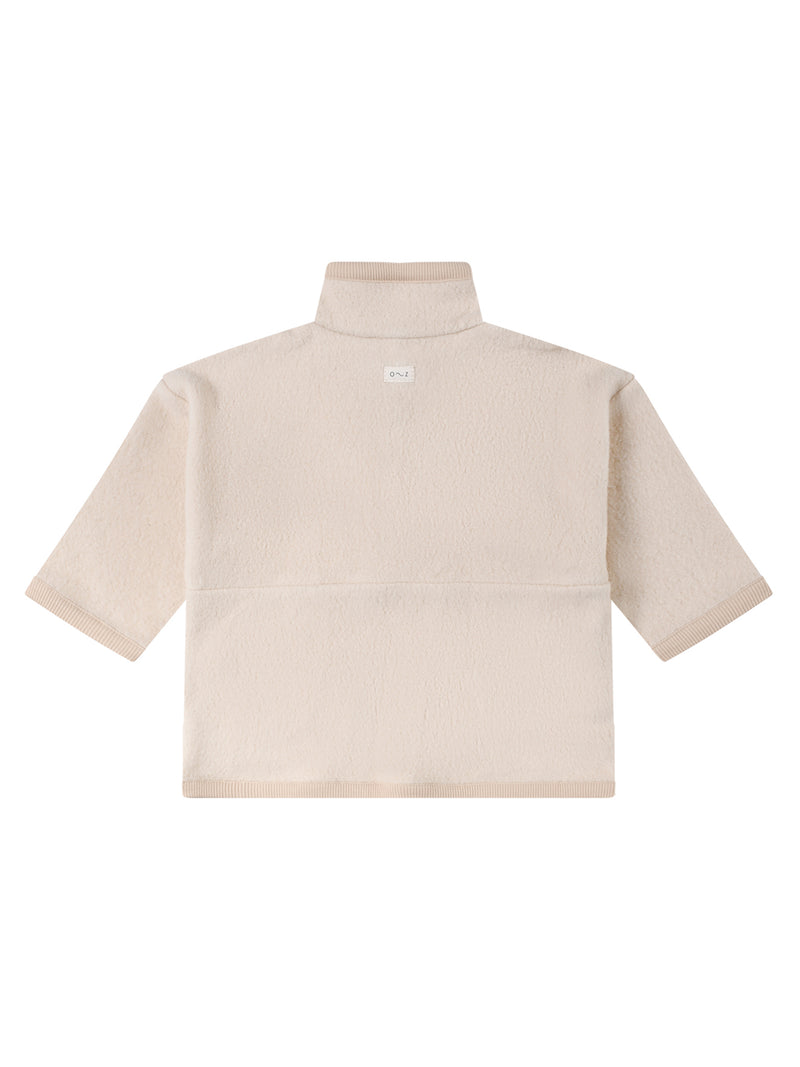 Almond Fleece Sweater