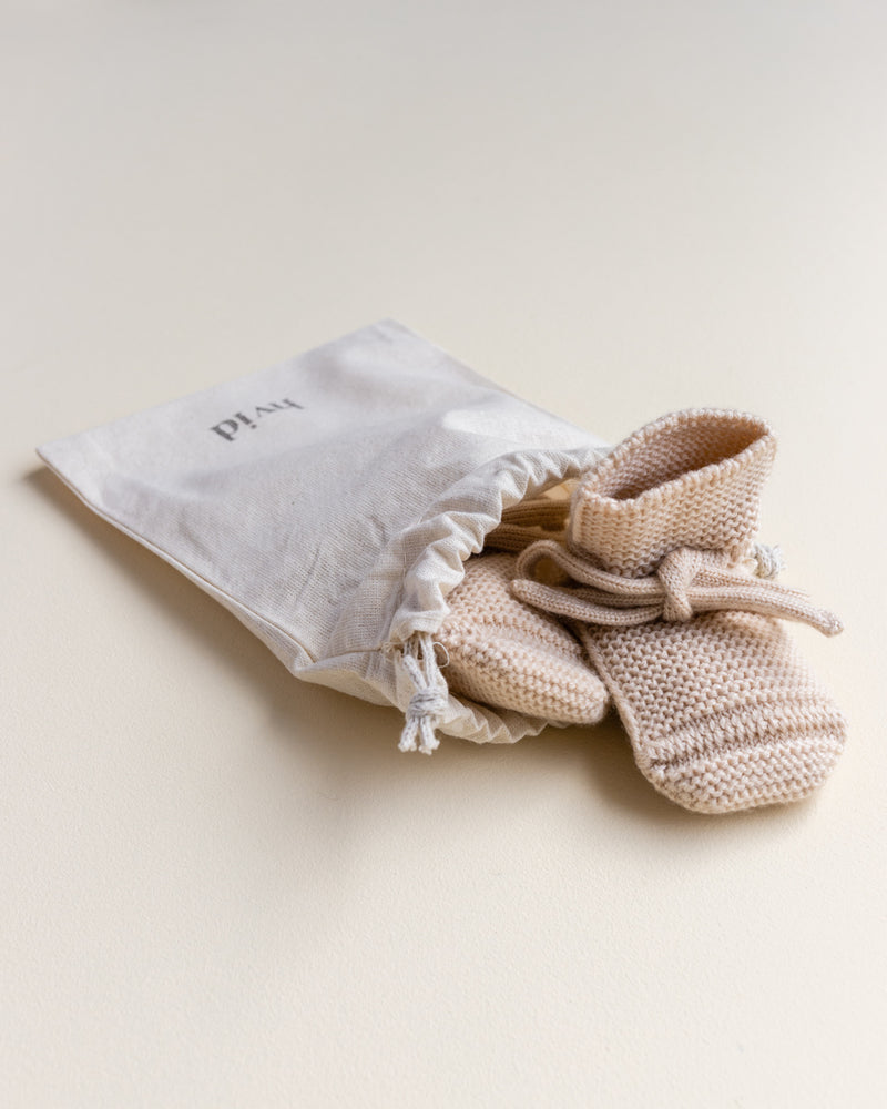 Booties 羊毛靴子-Oat