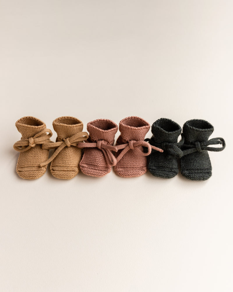 Booties 羊毛靴子-Terracotta