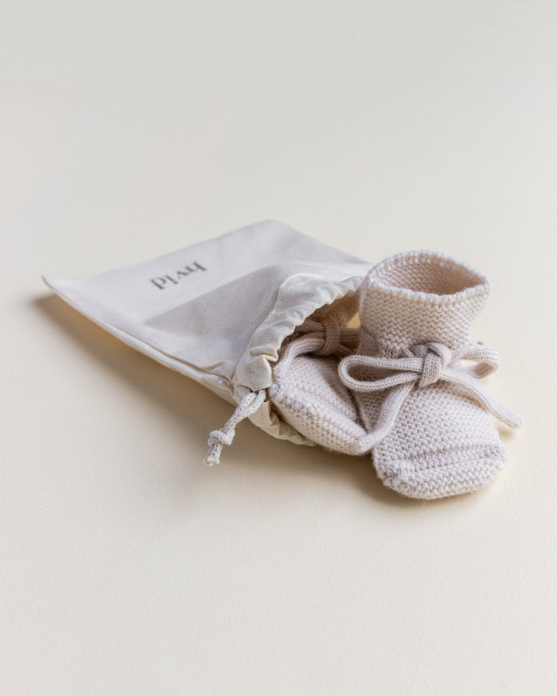 Booties 羊毛靴子-Off-White
