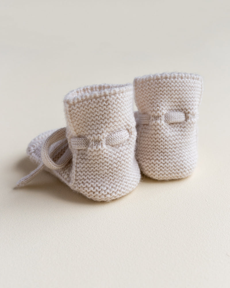 Booties 羊毛靴子-Off-White