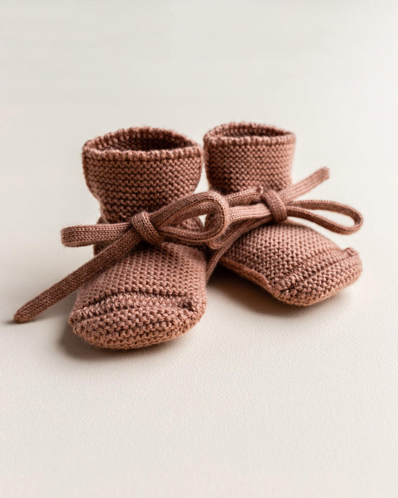 Booties 羊毛靴子-Terracotta