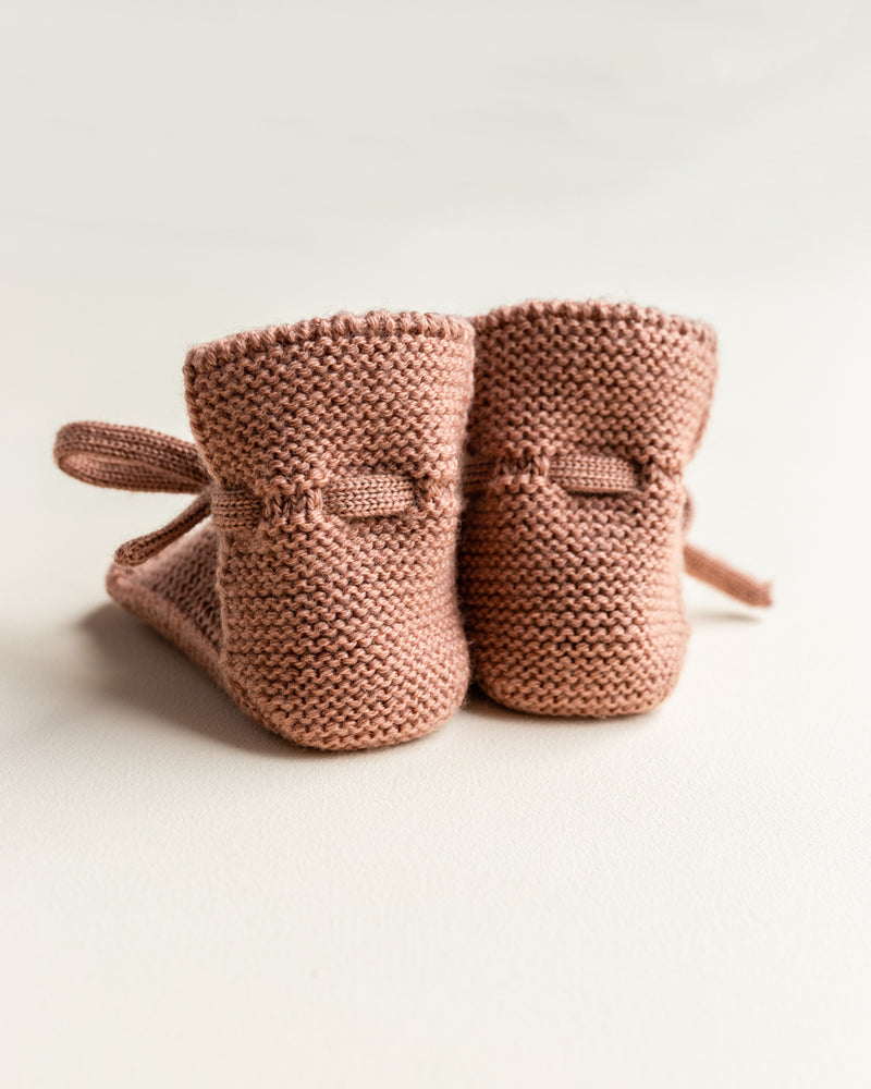 Booties 羊毛靴子-Terracotta
