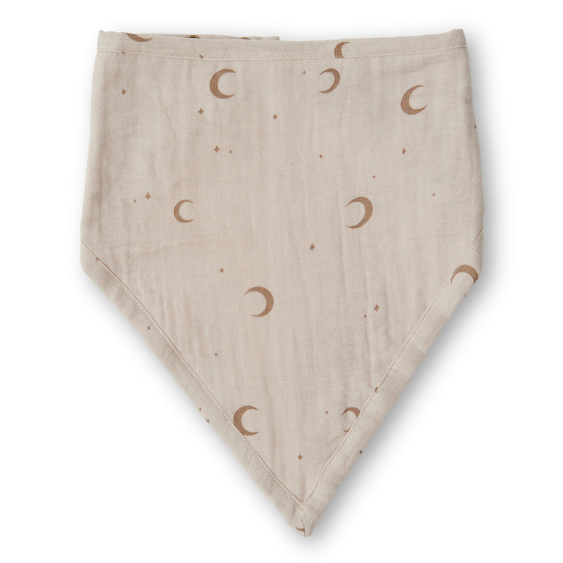 Bandana bib-Calm moon