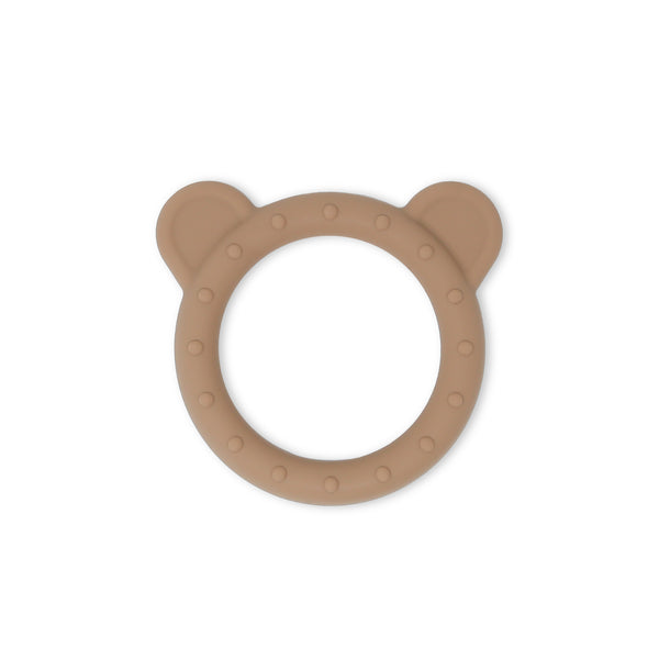 Mushie Teether Bear 牙膠 (Natural)