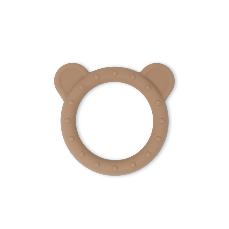 Mushie Teether Bear 牙膠 (Natural)
