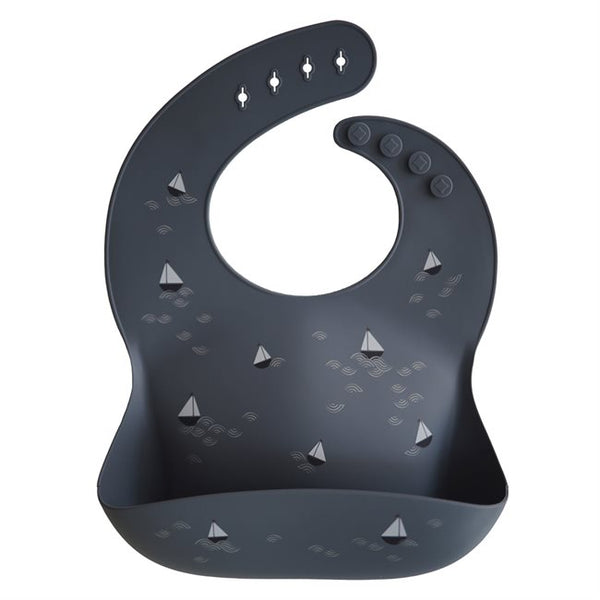 Silicone Bib 餐兜  (Boats)
