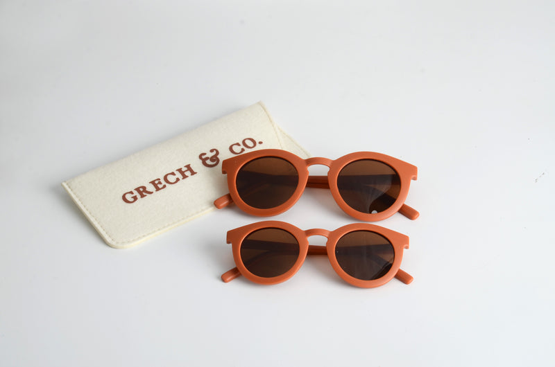 Sustainable Kids Sunglasses 眼鏡 (小童)- Rust