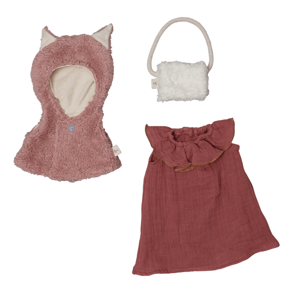 Doll Clothes set -娃娃服裝 Fox cape