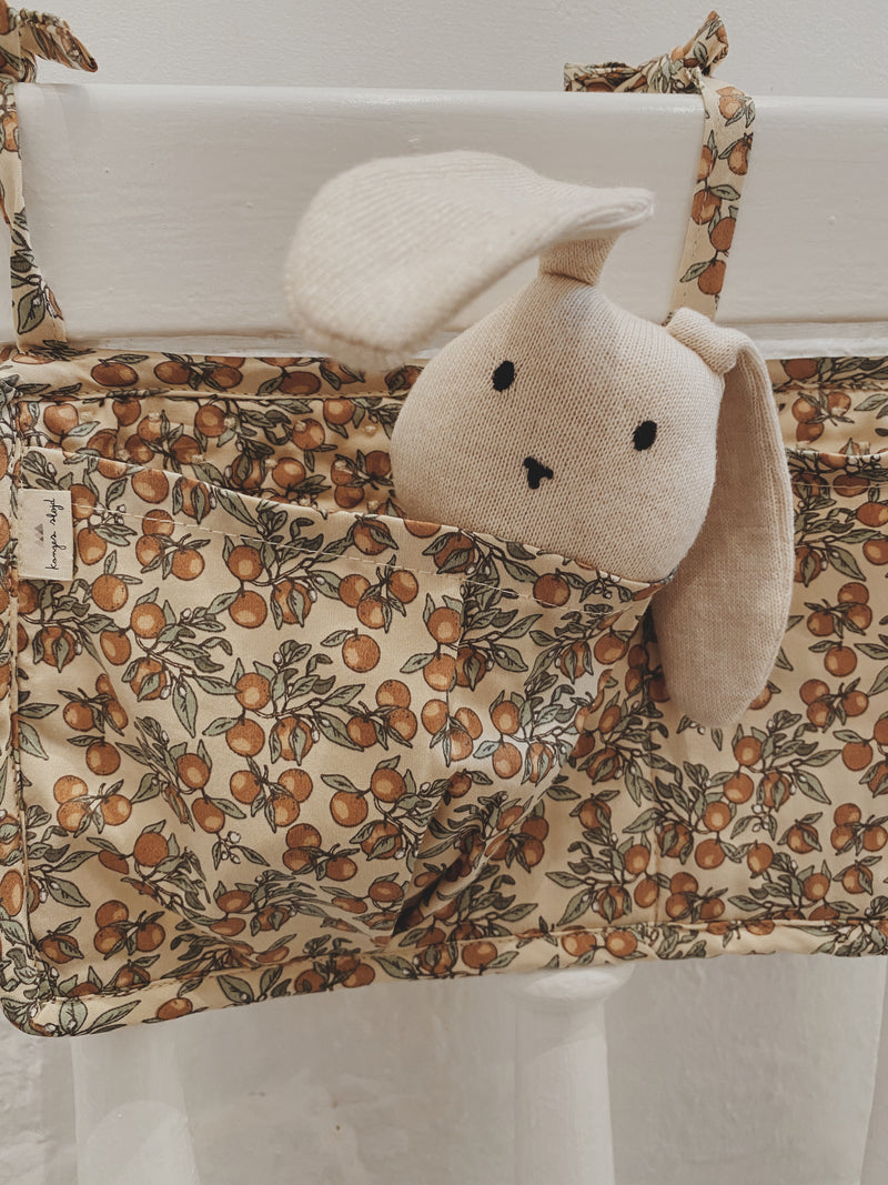 QUILTET BED POCKETS 床邊收納袋-ORANGERY BEIGE