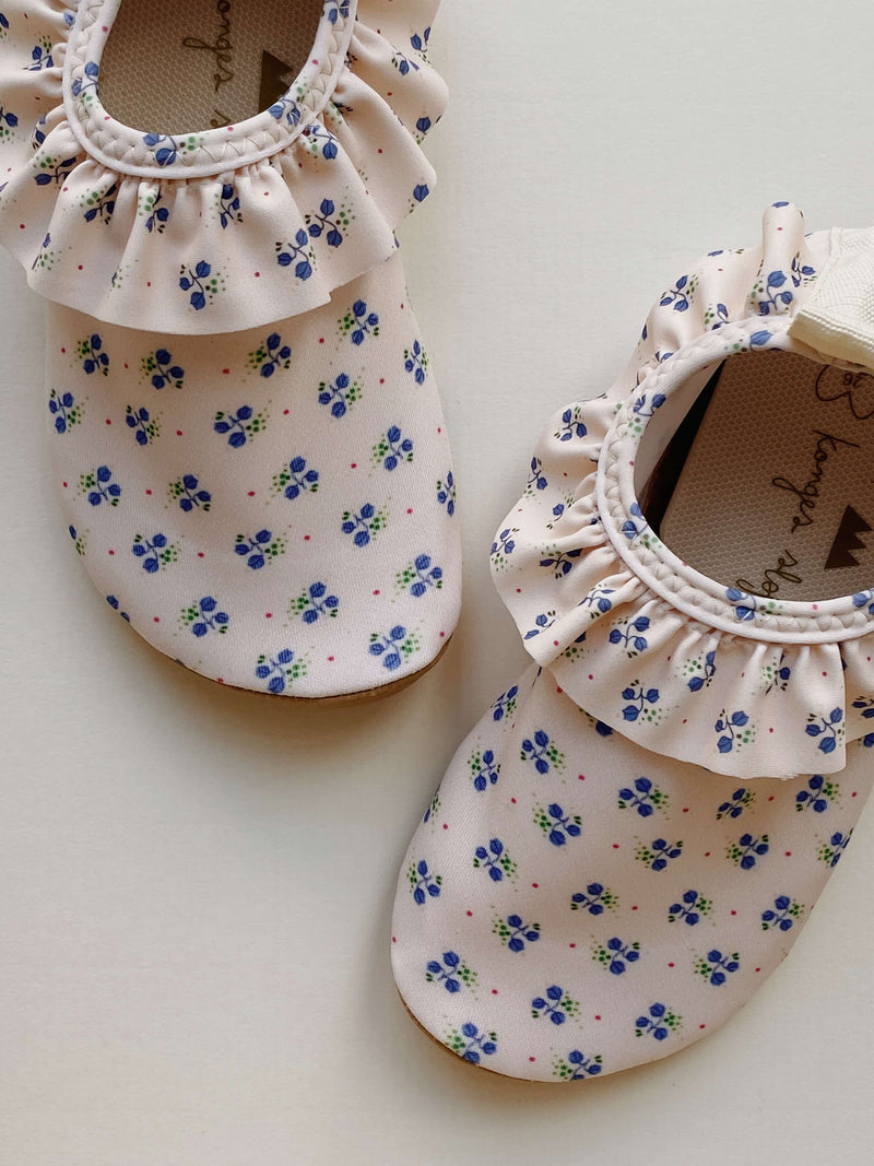 MANUCA SWIM FRILL SHOES 沙灘鞋/學行鞋-BLUE BELL