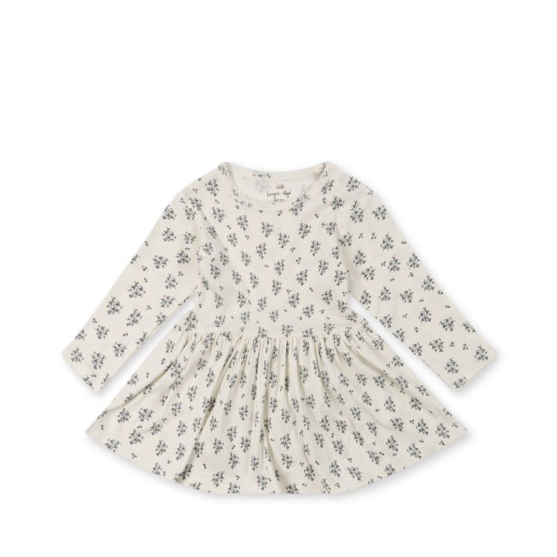 CLASSIC DRESS GOTS-CLOCHETTE BLEUE