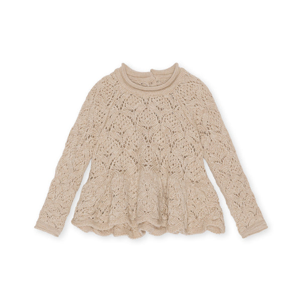CABBY LACE BLOUSE-MOONLIGHT