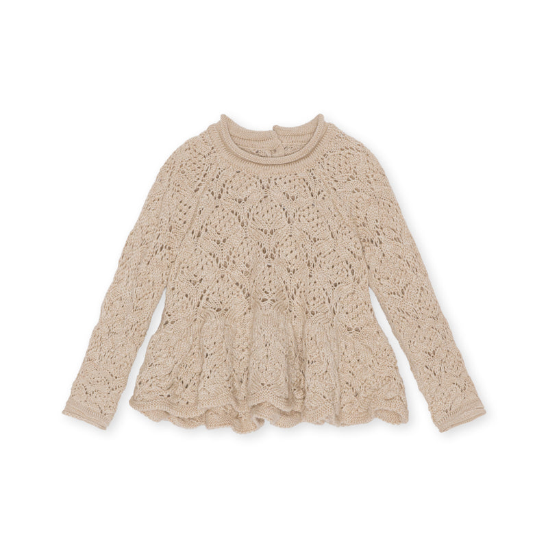 CABBY LACE BLOUSE-MOONLIGHT