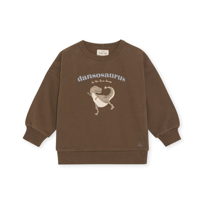 LOU SWEATSHIRT-COCOA