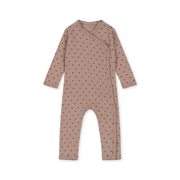 MINNIE NEWBORN ONESIE GOTS連體衣-DU COEUR SPARROW