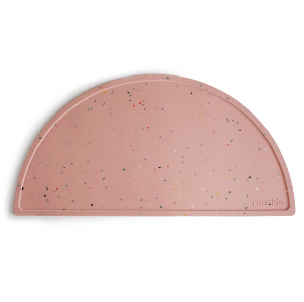 Silicone Place Mat 餐墊 (Powder Pink Confetti)