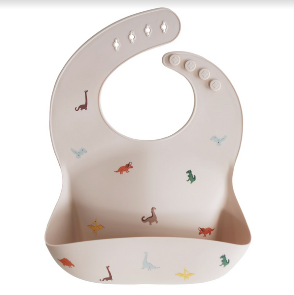 Silicone Bib 餐兜 (Dinosaurs)