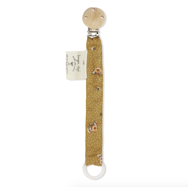 PACIFIER STRAP 奶嘴夾 - FLOWER BOUQUET DIJON