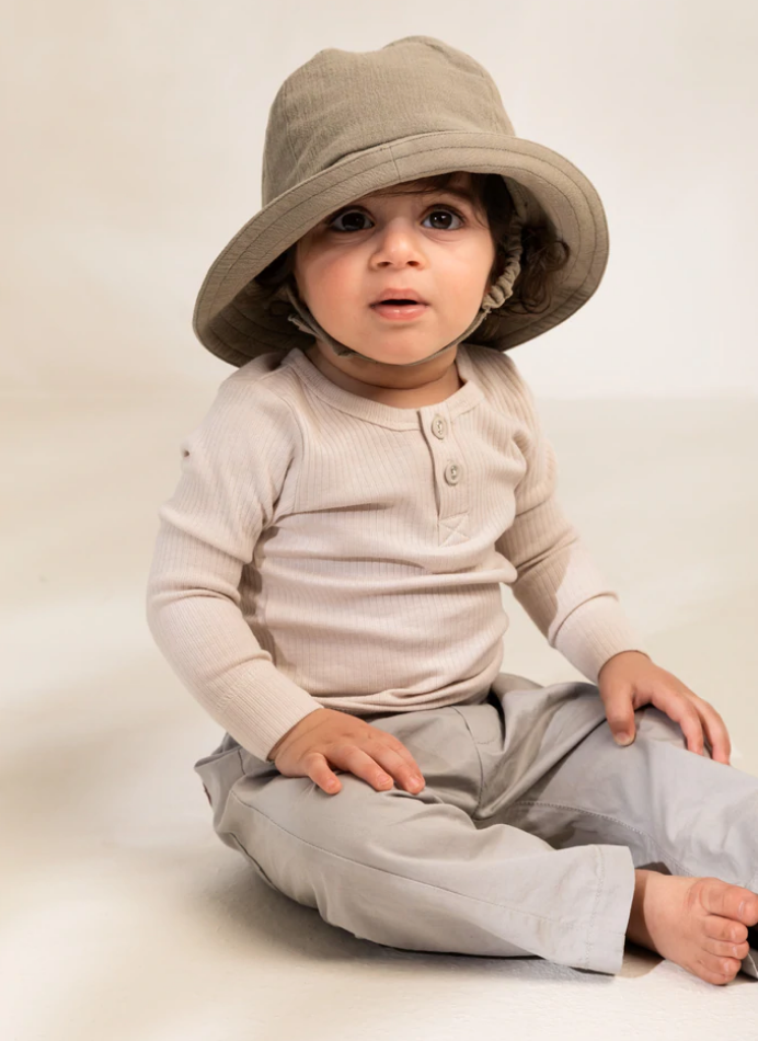 Alba Baby, Summer hat - Sage Incense
