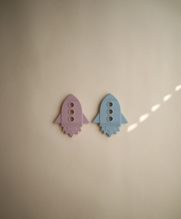 Mushie Teether Rocket 牙膠