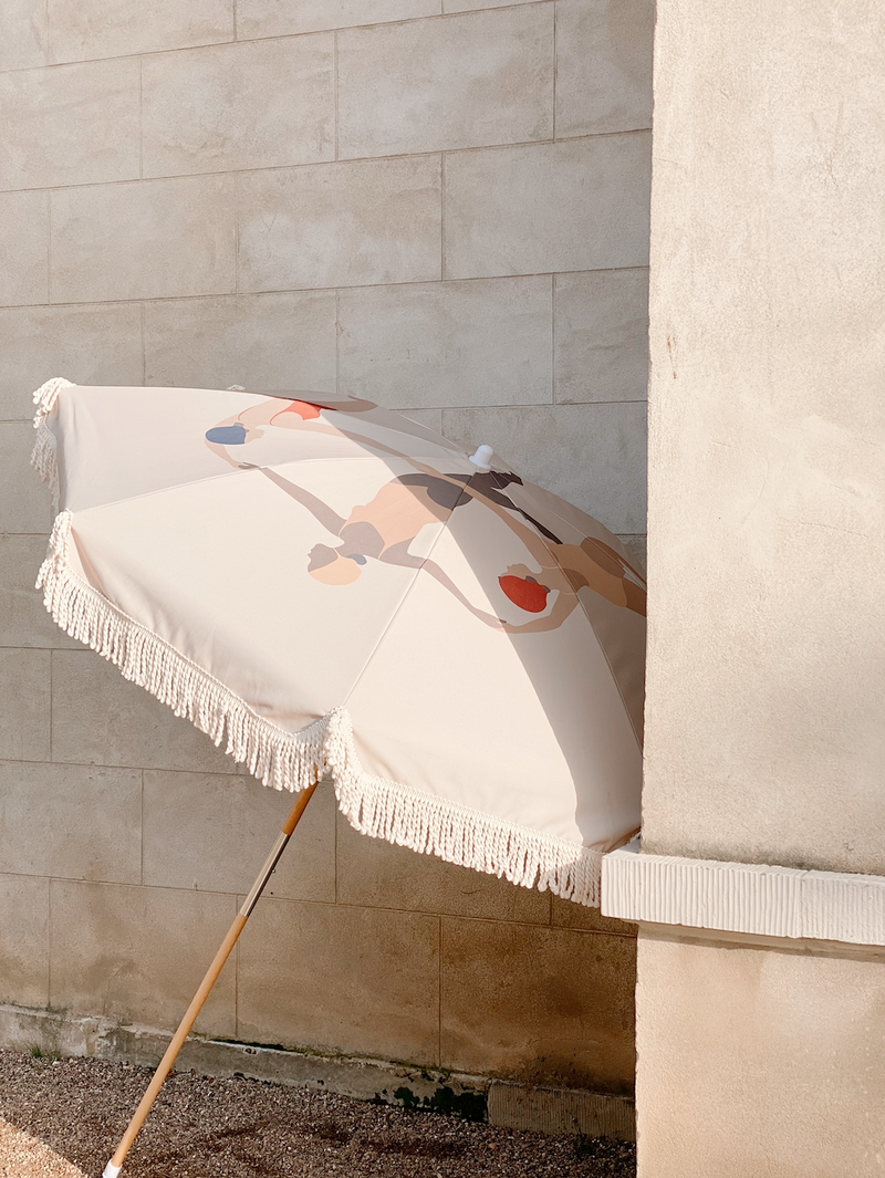 MELINE BEACH PARASOL UPF50+ 沙灘太陽傘-NUMPHE