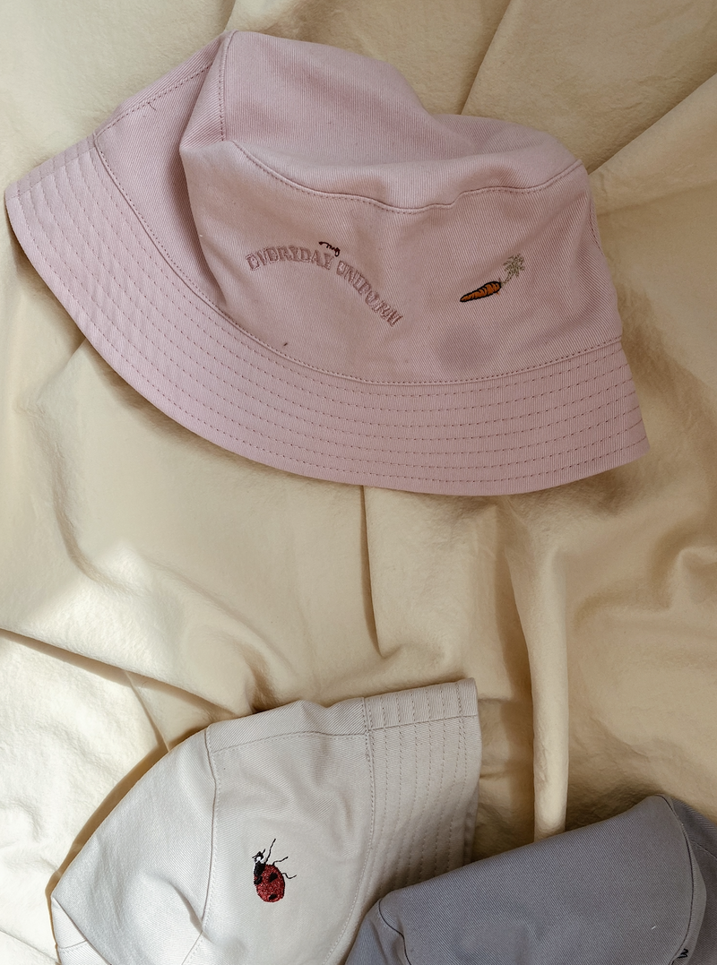 MON BUCKET HAT 帽-ROSE SMOKE