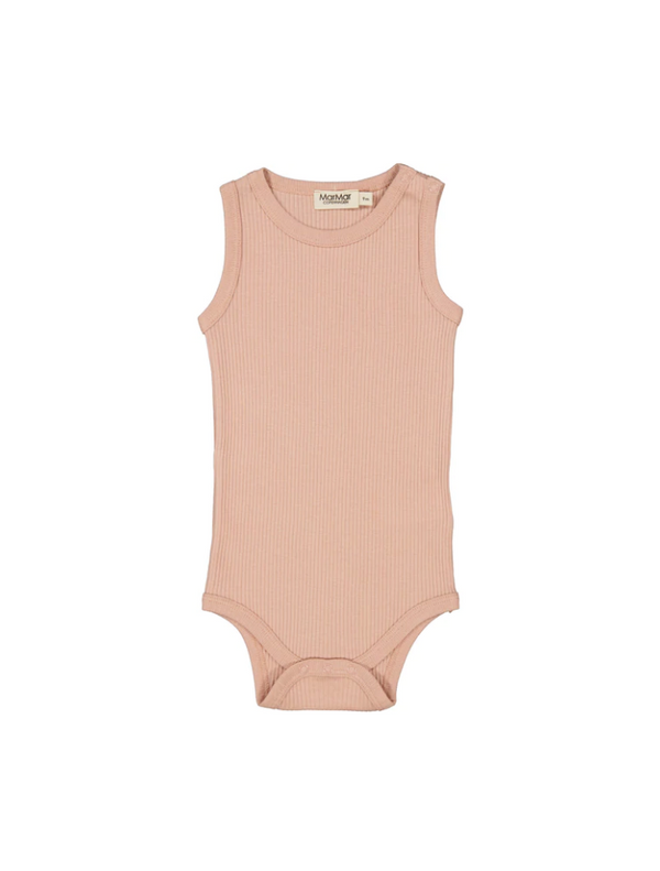 Body Sleeveless, Bodysuit 背心包屁衣- Apricot Creme