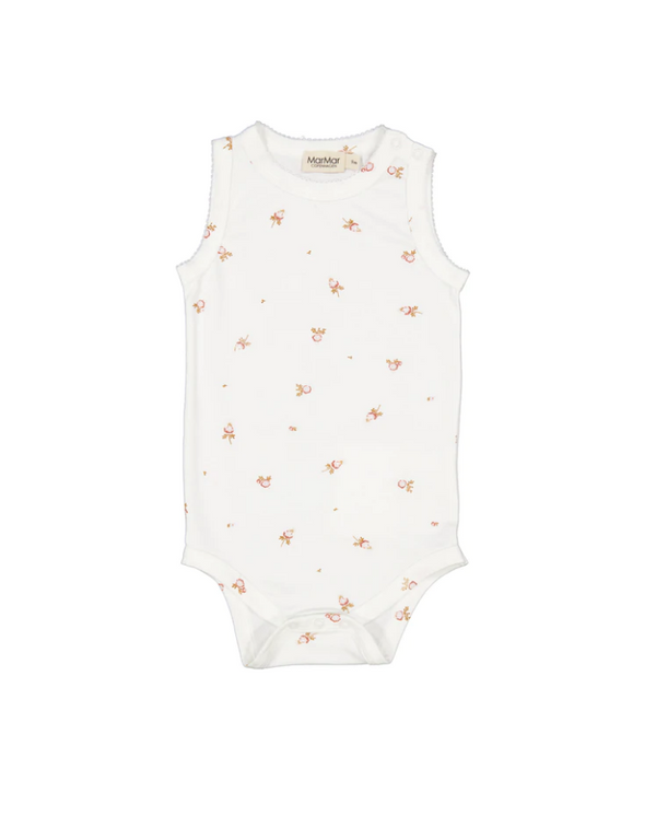 Body Sleeveless, Bodysuit 背心包屁衣-Little Peony