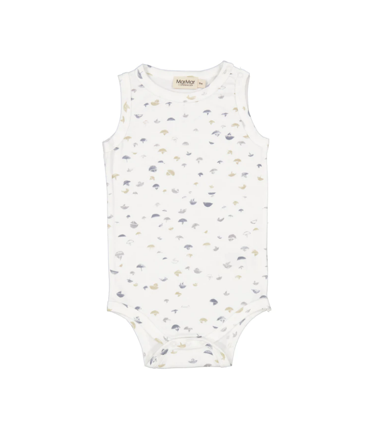 Body Sleeveless, Bodysuit 背心包屁衣-Little Boats