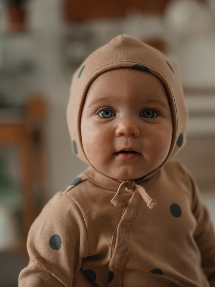 Gold Dots Wrap Bodysuit