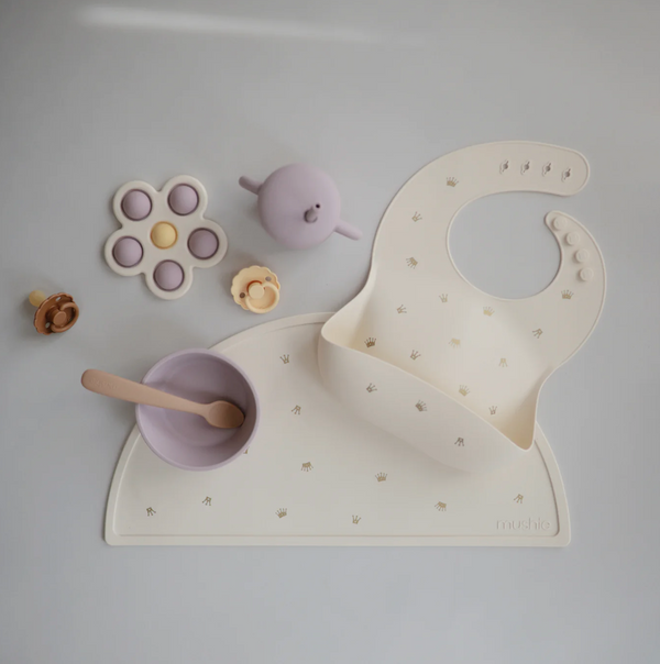 Silicone Bib 餐兜 (Crowns)