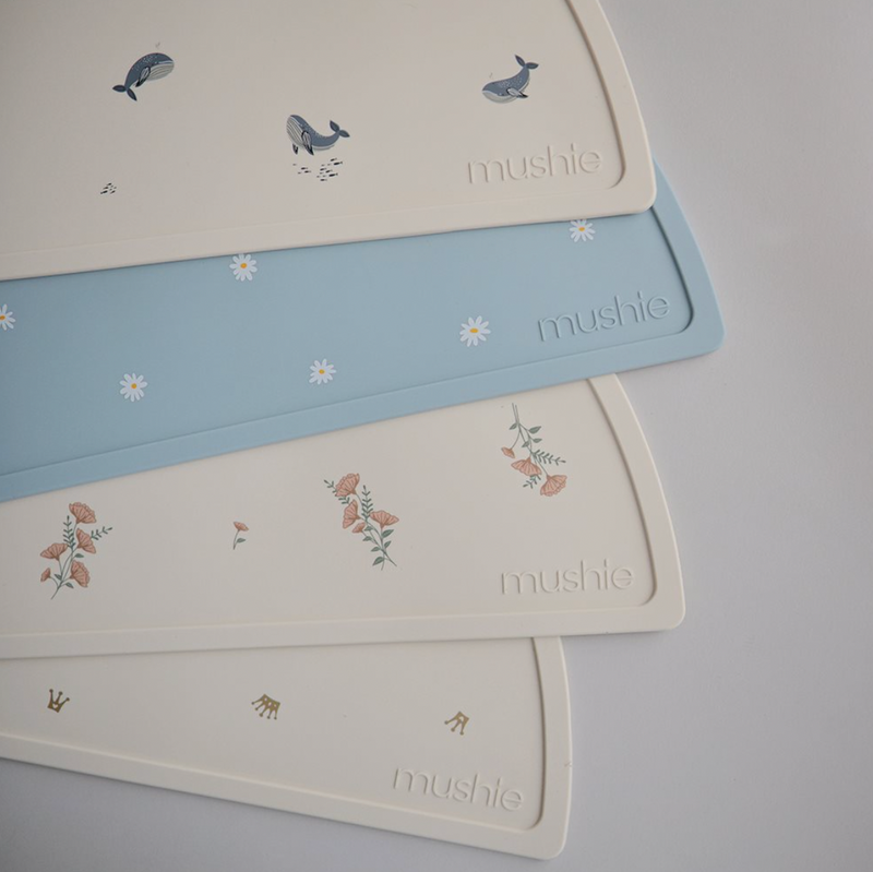 Silicone Mat 餐墊 (Pink Flowers)