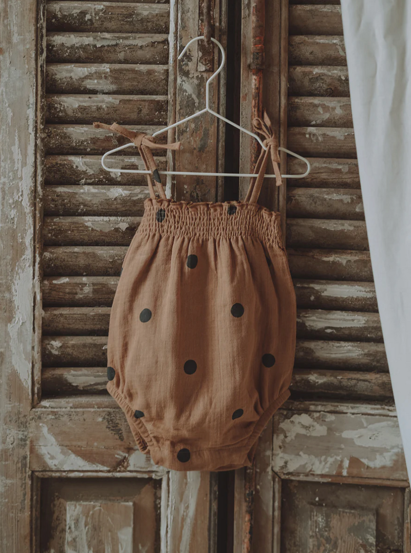 Gold Dots Spaghetti Bodysuit