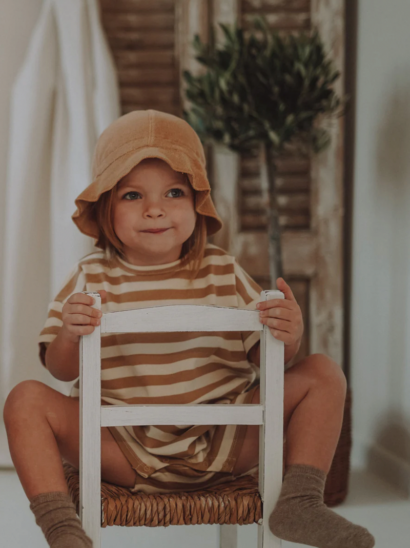 Gold Sailor Summer Romper