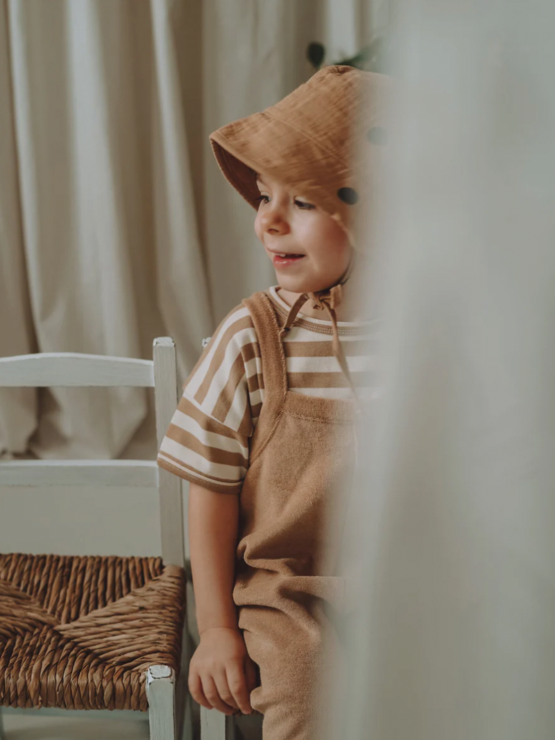 Gold Dots Bucket Sun Hat