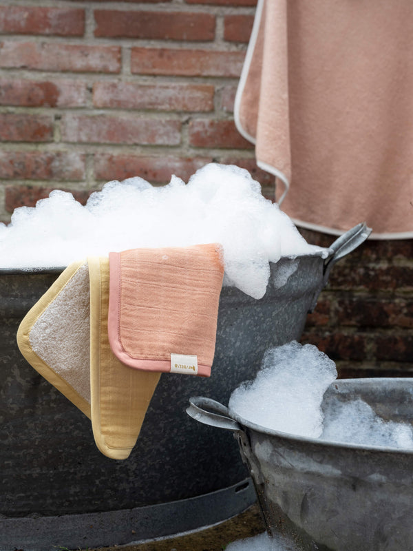 Wash cloths - 手巾 Pastel Flower - 3 pack